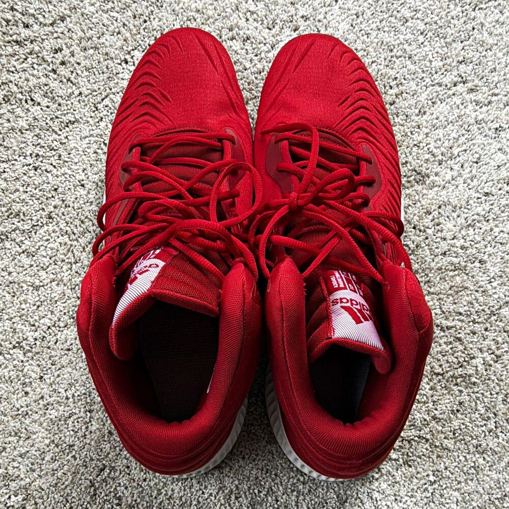 Adidas DON Issue 1 Engine 45 Red/White Men's Size 20 NO INSOLES